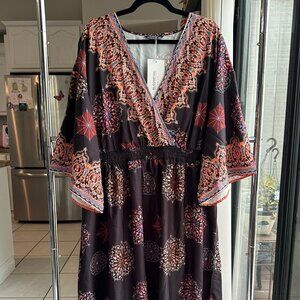 Bloomchic BoHo Kimono Style Summer Dress